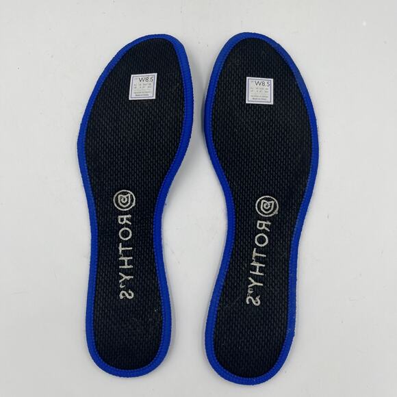 Rothy's Flats Women’s Leopard Cheetah Animal Print Red Stripe Round Toe Size 8.5 - Picture 10 of 12